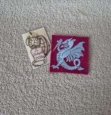 Ecusson / insigne tissu 1 e