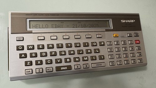 Sharp 1500 ordinateur - pc-1500,