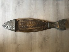 Ancien Plat A Poisson Métal