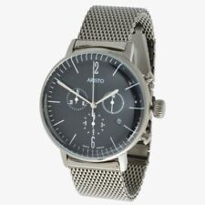 Aristo Bauhaus Chronographe Hommes Modèle 4H151M Suisse Ronda Horlogerie 5ATM