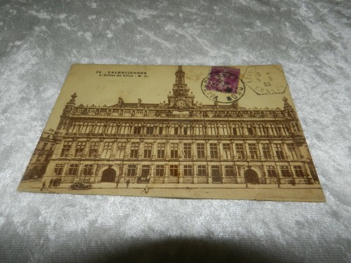 Cpa carte postale valenciennes - carte,