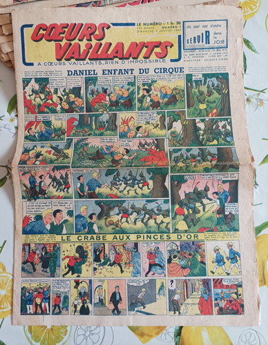 1943 coeurs vaillants 1 - coeurs,