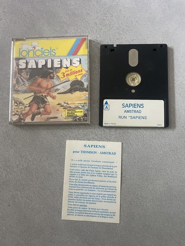 Jeu amstrad cpc 6128 sapiens - 6128,