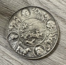 Belle médaille saint Hubert "