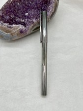 Stylo roller St Dupont en plaqué argent