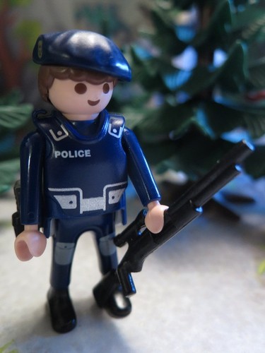 Tireur élite policier - tireur, d'élite