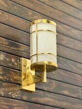 Lampe de croisière objets marins extérieur laiton applique murale ancienne lu...