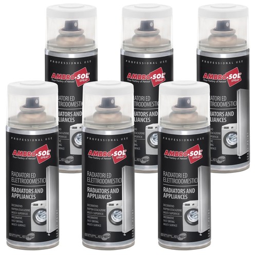 Aérosol peinture émail - 6x,