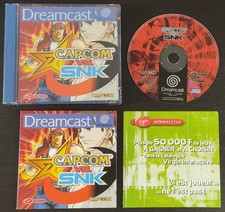 [Sega Dreamcast] Jeu Capcom vs. SNK complet (PAL UK/FR/DE/ES/IT)