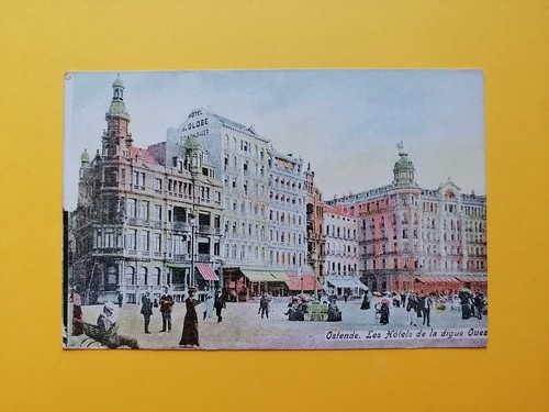 Cpa belgique belgium - belgium, ostende
