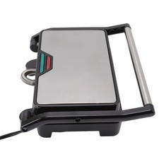 Panini Press Grill 850W Double Face Chauffage Antiadhésif Petit-Déjeuner SG