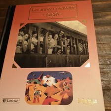 LES ANNEES-MEMOIRE 1936 LIVRE LAROUSSE