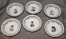 6 coupelles porcelaine du