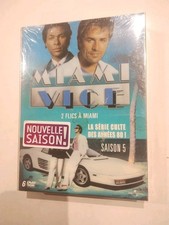 Deux Flic A Miami Saison 5 VF - Miami Vice Don Johnson DVD Neuf 