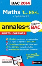 ANNALES BAC 2014 MATHS TERM