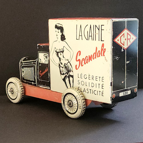 Jouet camionnette publicitaire - camionnette,