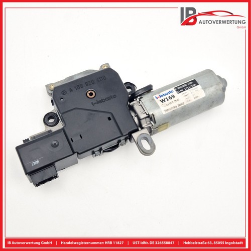 Toit ouvrant moteur - toit,