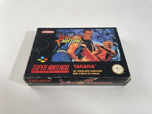 Super nintendo art fighting - of,