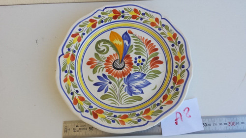 Ancienne assiette en - a8/,