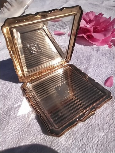 Poudrier stratton vintage - poudrier,