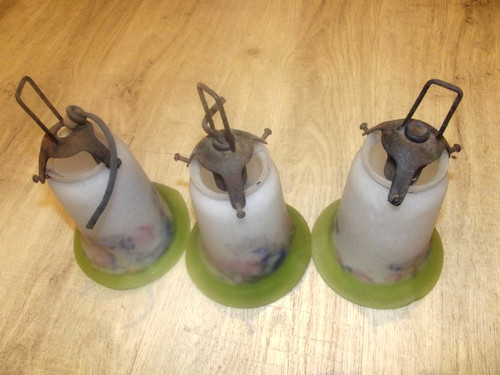 Tulipes pate verre avec - verre,