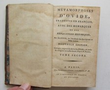 Les Métamorphoses D'Ovide - Tome 2 - An septième ( 1798 )