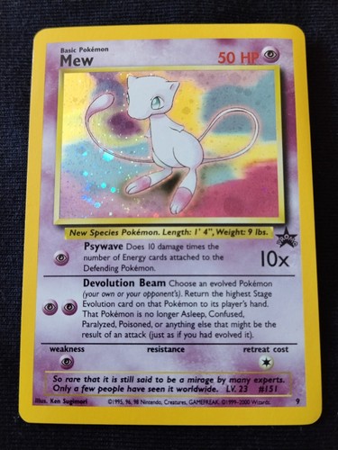 Pokemon card mew - mew, league