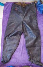 Pantalon en cuir de motard de