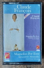 CLAUDE FRANCOIS CASSETTE AUDIO TAPE K7 : Magnolias for ever