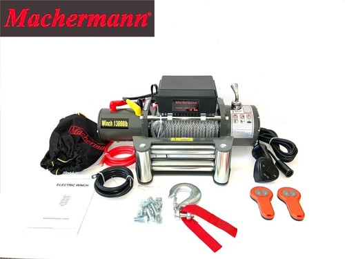 Treuil machermann 12v 13000lb - treuil,