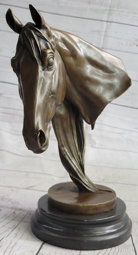 Buste cheval sculpture - cheval,