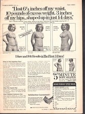Vintage advertising print ad