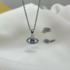 925 Argent Sterling Bleu