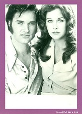 PHOTO DE PRESSE CINÉMA : KURT RUSSELL & SEASON HUBLEY, " LE ROMAN D'ELVIS "-K218