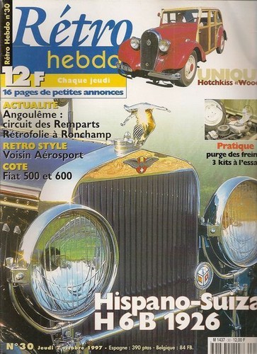 Retro hebdo hispano - hebdo,