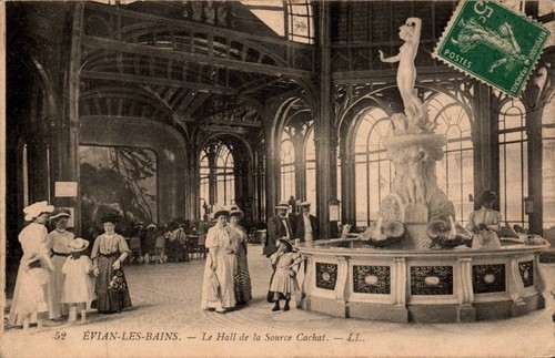 Cpa evian les bains - evian-les-bains, le