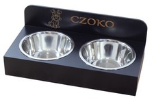 Support pour gamelles double