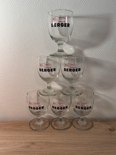 Lot verres pastis berger - pastis,