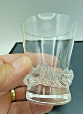 4 VERRE EN CRISTAL DAUM FRANCE