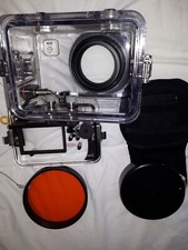 appareil photo , caisson, flash plongée sous-marine , platine et bras articulés