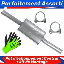 Pot d’échappement central