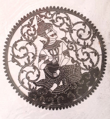Vintage indonesie dieu assis - vintage,