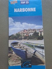 Carte IGN TOP 25 1/25000 2546 OT NARBONNE GRUISSAN SIGEAN DETECTION ARCHEOLOGIE