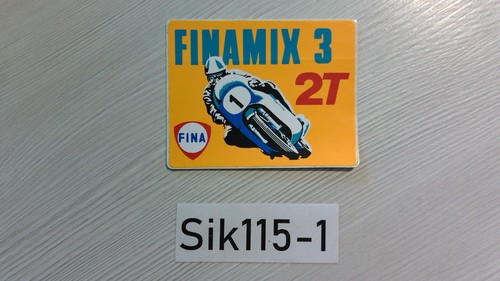 Autocollant finamix 2t fina - 3,