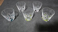 5 Verres à Whisky Cristal