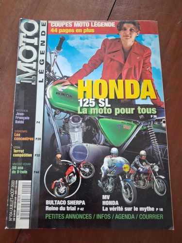 Moto légende 104 2000 honda - 2000,