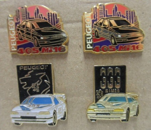 Lot pin peugeot 405 - pin's,