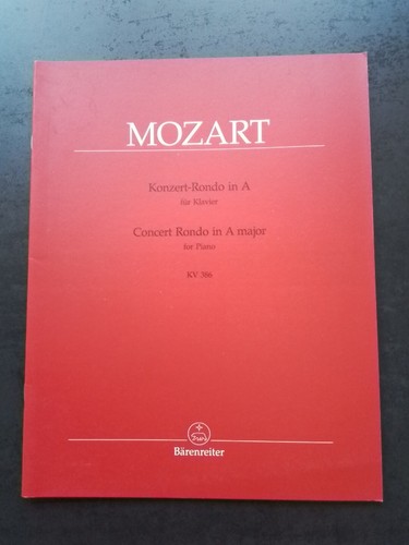 Partition mozart concert - partition,