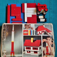 Ancienne boite lego remplie - ancienne,