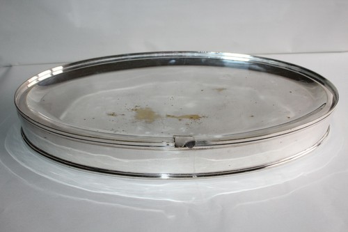 Chauffe plat ovale métal - ovale,